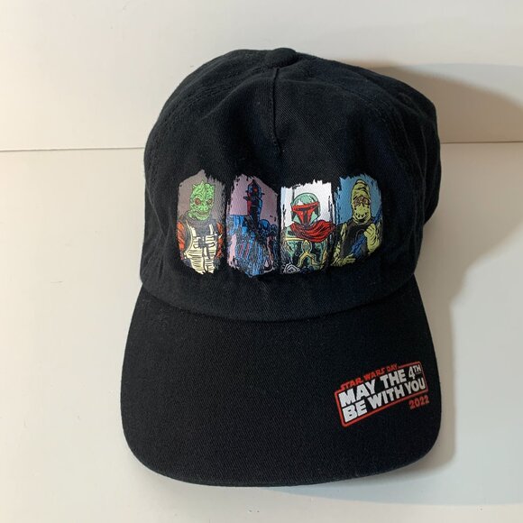 May The 4th Star Wars Galaxy's Edge Bounty Hunters Baseball Cap Hat Disney 2022 - Picture 1 of 6